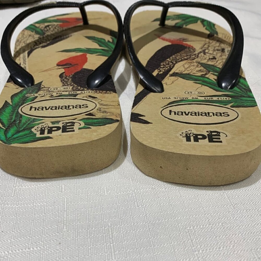 Havaianas IPE Flip Flops Sandals Women's Size 9/10 - Picture 10 of 10